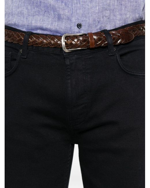 Emporio Armani Black Slim Fit Denim Jeasn