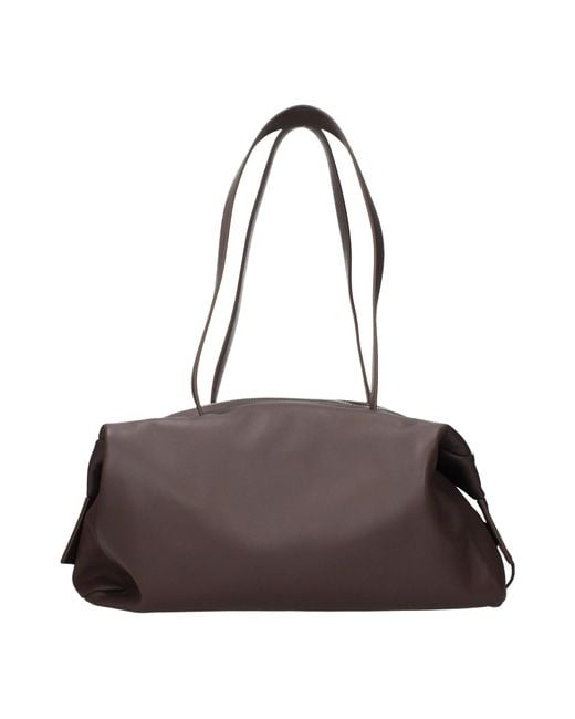 MINOBOSSI Brown Jane Shoulder Bags Leather/Dark