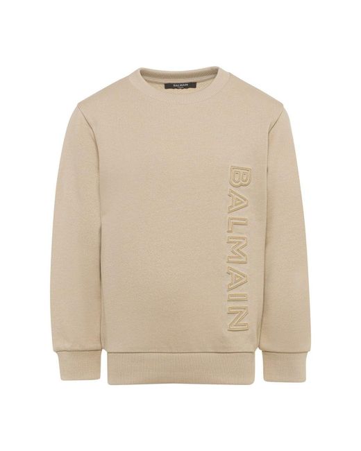 Balmain Sweatshirt in het Natural