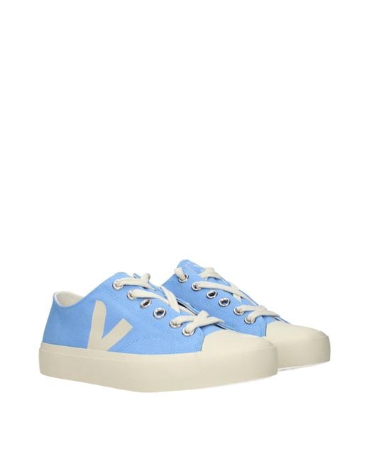Veja Blue Esplar Canvas Sneakers