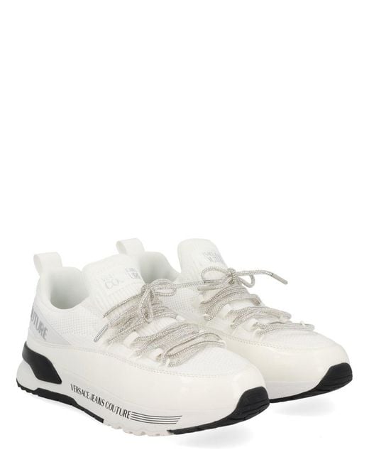 Versace Jeans Couture White Dynamic Sneaker