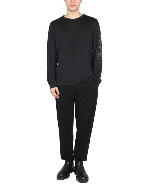 Boss Black T-Shirt With Logo for men