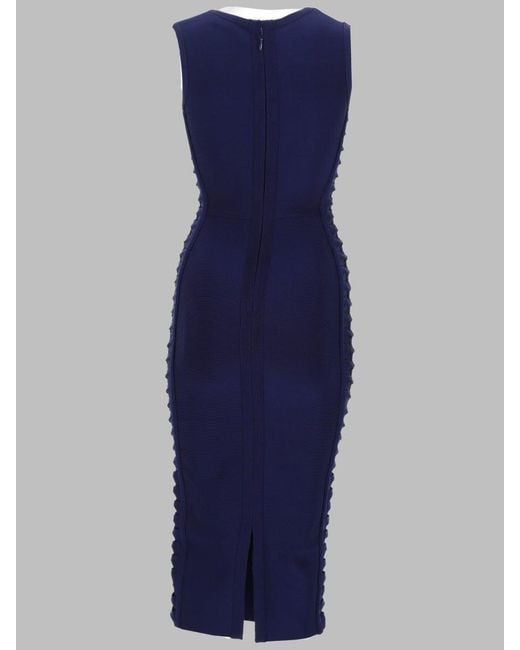 NJ COUTURE Blue Abito
