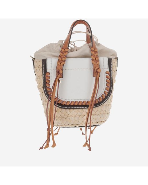 CUBA LAB Metallic Habanera Cuoieria Bag Marble
