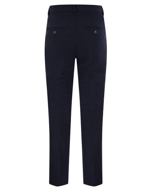 Weekend by Maxmara Weekend Max Mara Freda Cady Sigaretten Broek in het Blue