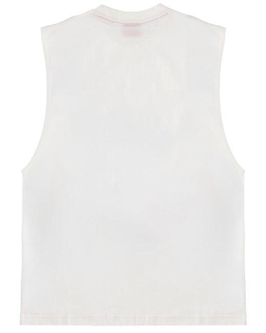 HUGO White Top Con Logo