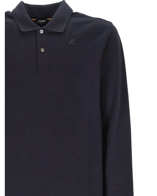 K-Way Blue Monju Polo