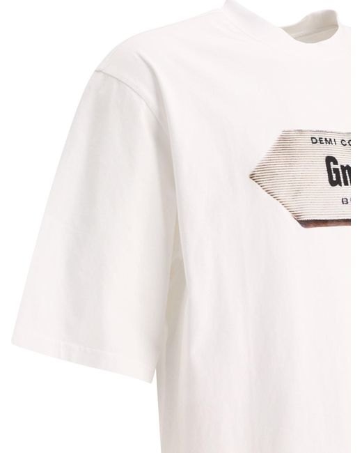 GmbH T -Shirt mit Druck in White für Herren