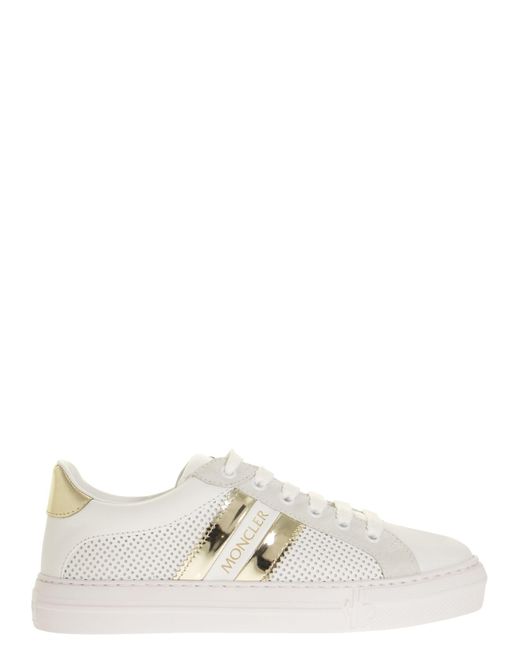 Moncler White Ariel Sneakers