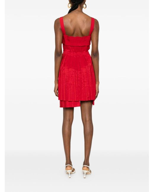 Fendi Red Silk Top