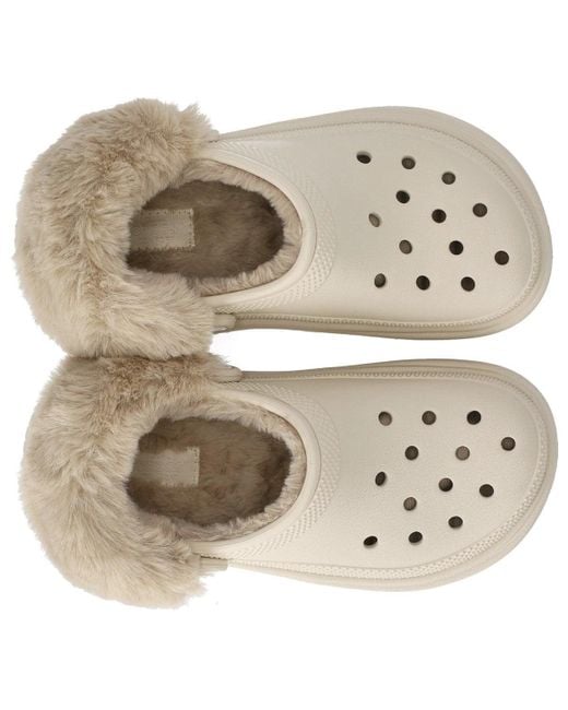 CROCSTM Natural Stomp Lined Stucco Clog for men