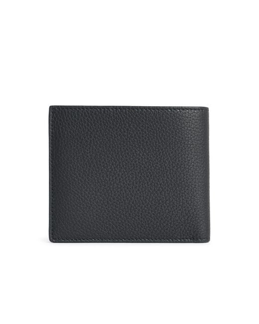 Tom Ford Black Schwarze Lear-Geldbörse