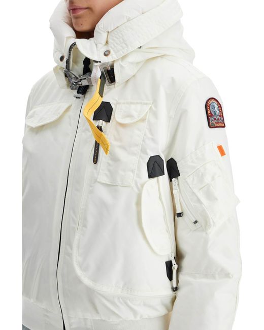 Parajumpers White Gobi Bomber Jacket