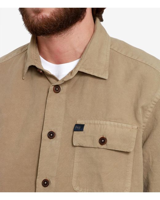 Fay Natural Shirts for men