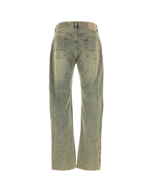 Entire studios Green Slem Jeans Surface Wave