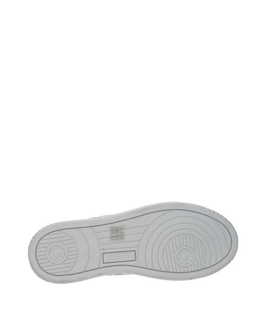 Autry Gray Sneakers Medalist Suede