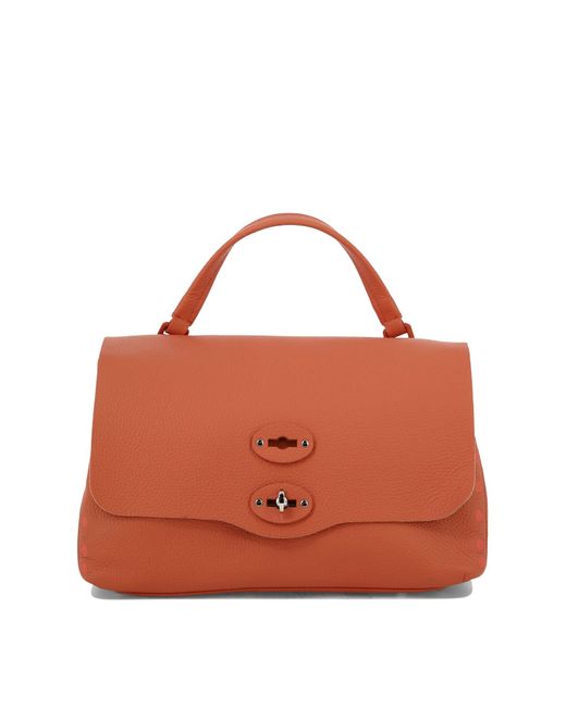 Zanellato Brown Postina Pura 2.0 Luxethic S Handbag
