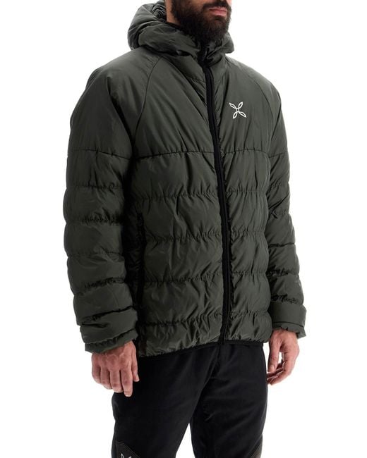 Montura Packable Reflective Logo Down Jacket in Grey for Men Lyst UK