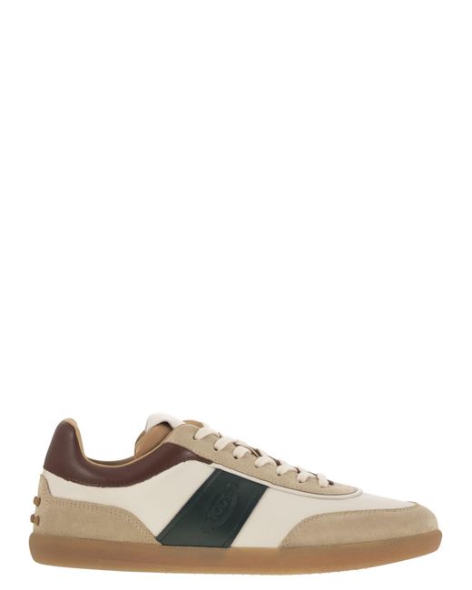 Tod's Multicolor Suede Leather Tabs Sneakers for men