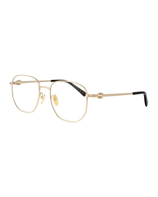 Gucci Metallic Round Optical Gg2146 Oa 001