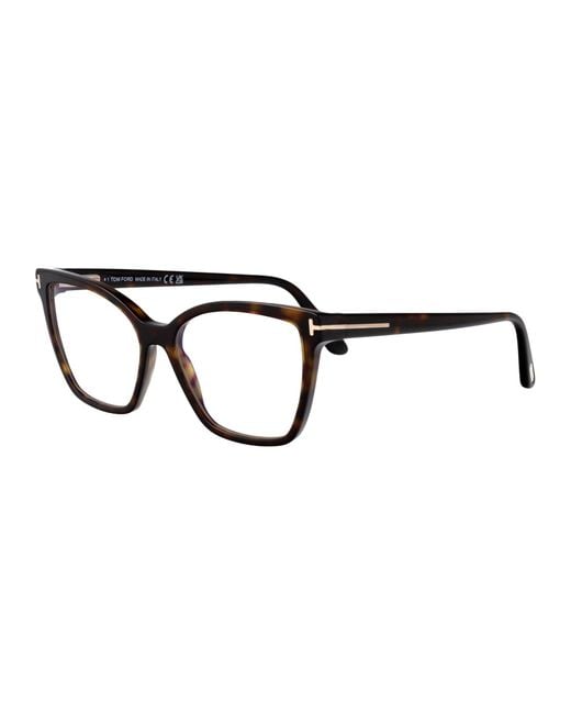 Tom Ford Brown Sunglasses Ft5812-B Acetate Glasses & Frames