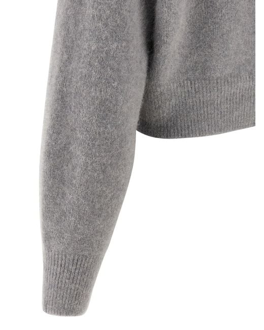 ROTATE BIRGER CHRISTENSEN Roteer Birger Christensen Sjaal Vest in het Gray