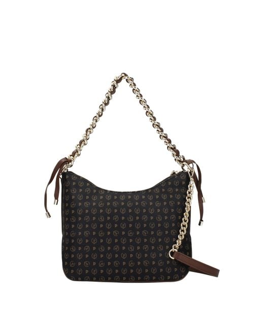 Pollini Black Shoulder Bags Pvc