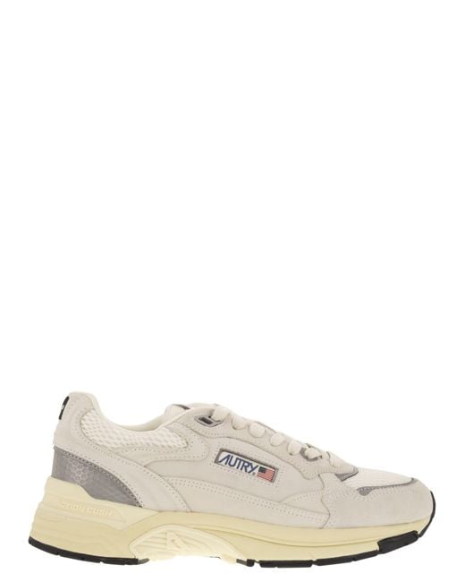 Autry White Hyperway Sneakers
