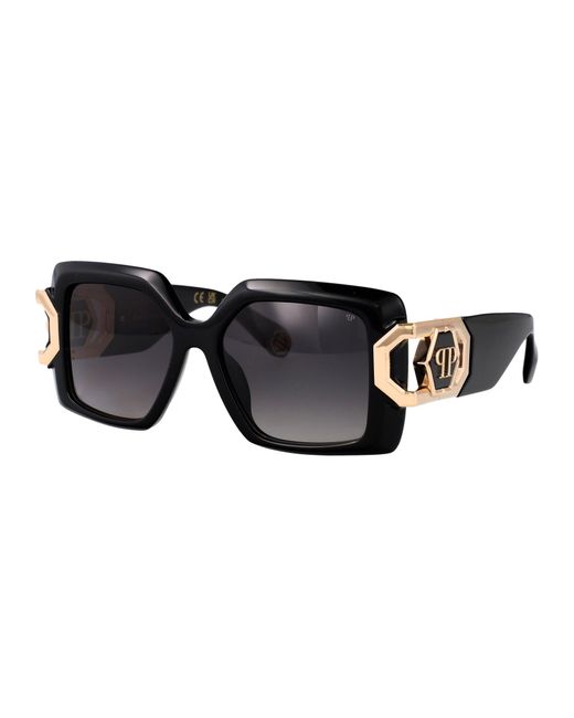 Philipp Plein Black Sunglasses
