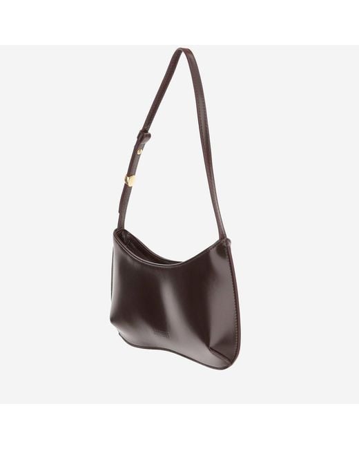Jacquemus Brown Leather Handbag Le Bisou