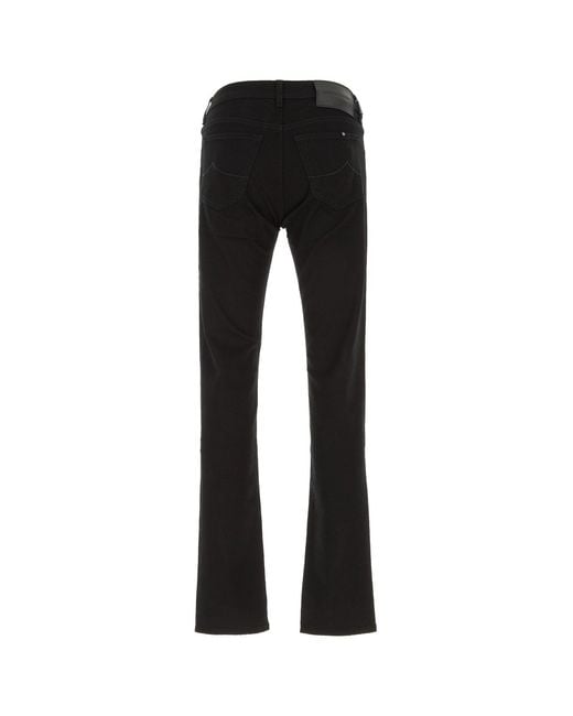 Jacob Cohen Black Jeans for men