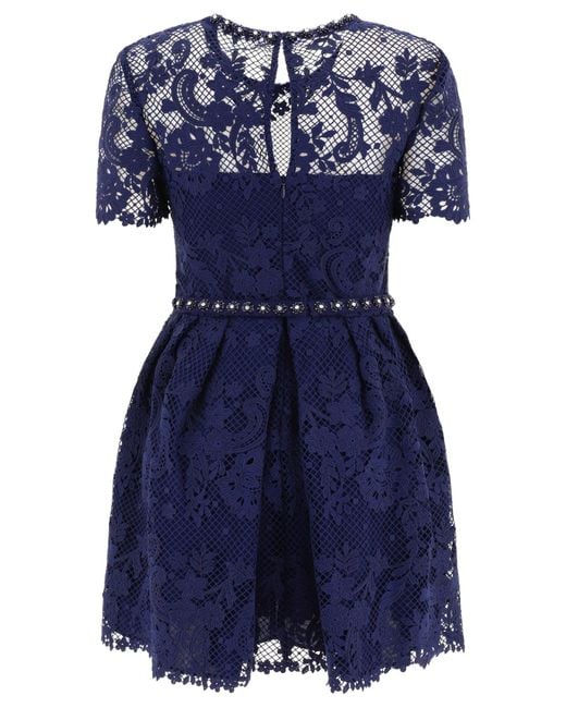 Self-Portrait Blue Self Portrait Dresses