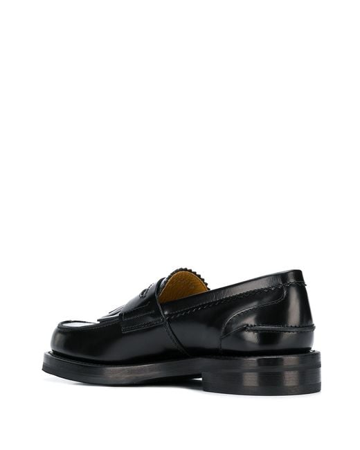 Our Legacy Black Loafer Shoes
