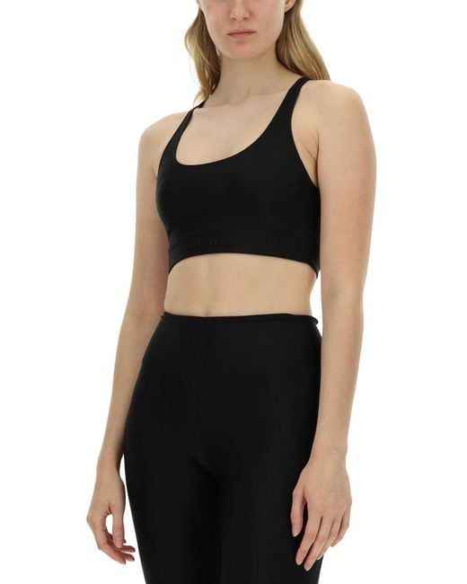 ROTATE BIRGER CHRISTENSEN Black Crop Top