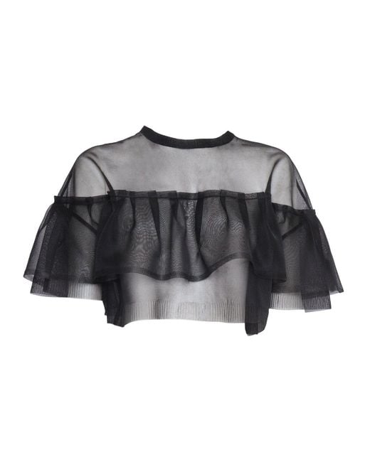 Philosophy Di Lorenzo Serafini Black Philosophy By Lorenzo Serafini Transparent Shirt With Flyer