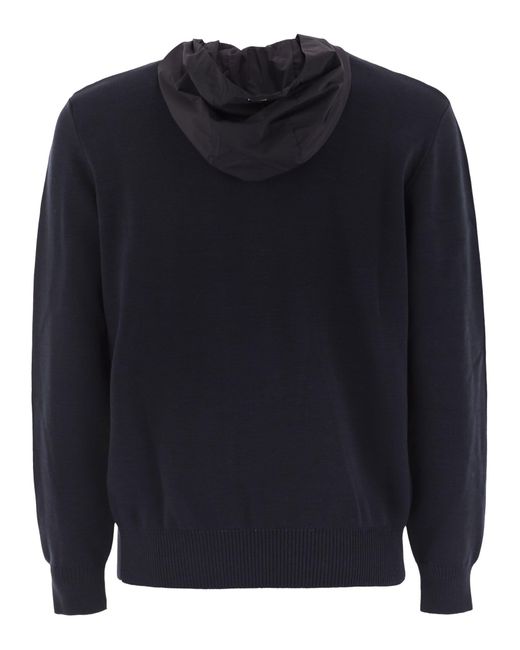 Herno Blue Sweaters for men