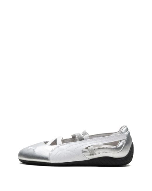 PUMA White Speedcat Ballet Metallic Wns