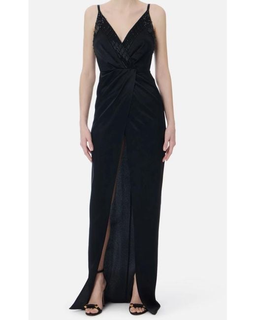 Elisabetta Franchi Black Carpet Dress