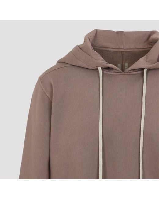 Rick Owens Brown Drkshdw Oversized Hoodie