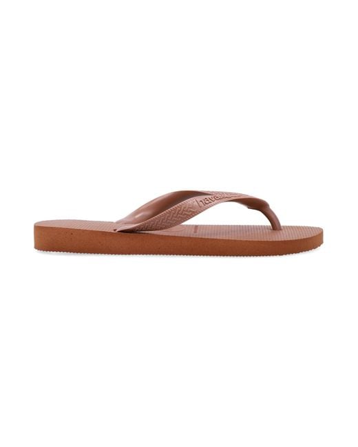 Havaianas Brown Flat Shoes