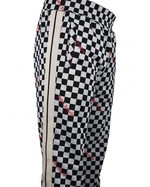 Palm Angels Joggingbroek Wit in het Black