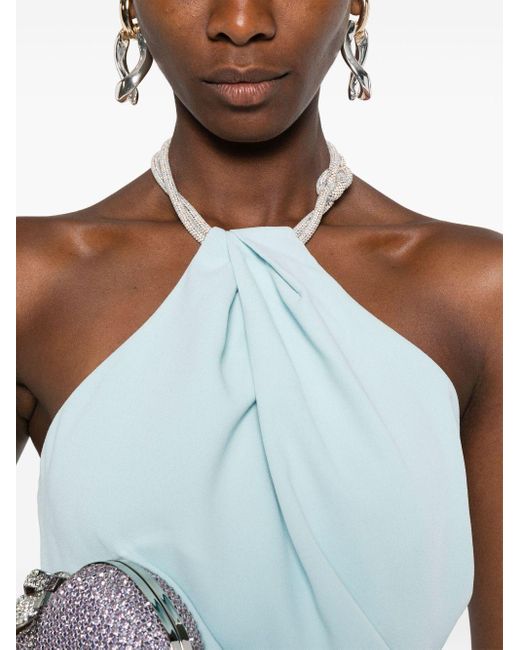 Solace London Blue Trost London Riva Maxi Kleid