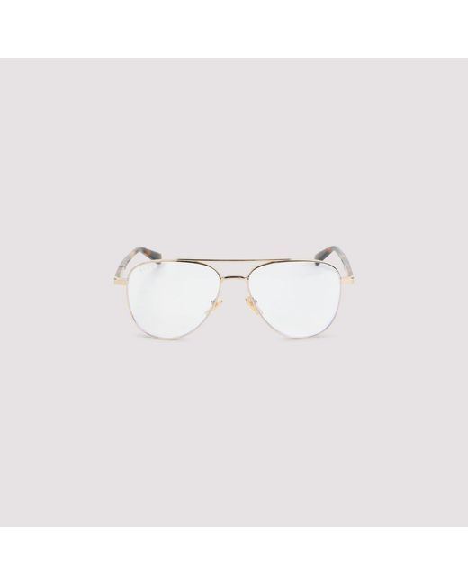 Gucci White Glasses