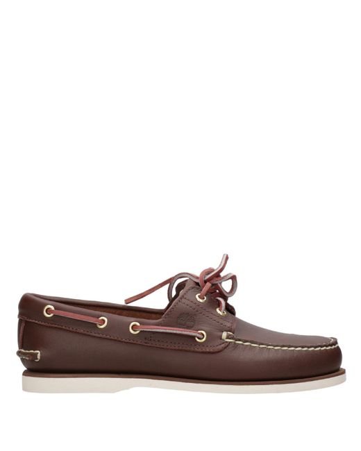 Timberland Brown Flache Schuhe braun