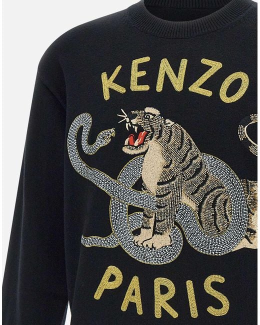 KENZO Blue Year Of The Snake Sweatshirt for men