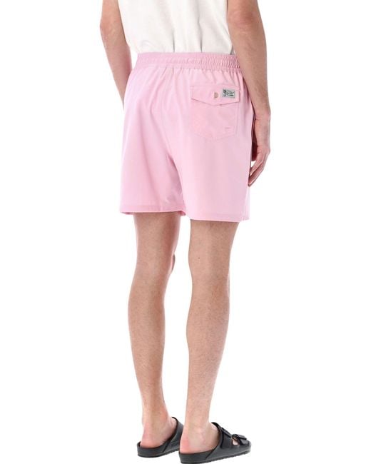 Polo Ralph Lauren Pink Traveller Swim Shorts