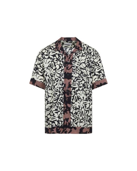 Dries Van Noten Black Carltone Shirt