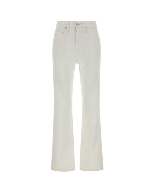 Jil Sander White Denim Jeans