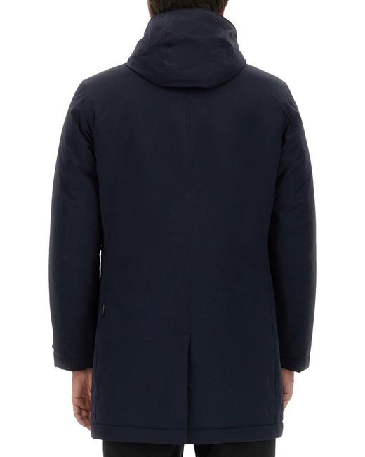 Woolrich Blue Nylon Jacket
