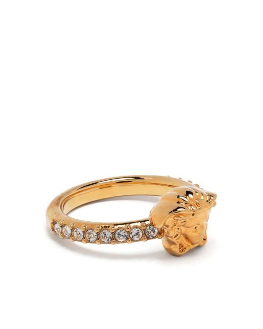 Versace Metallic La Medusa Crystal Ring